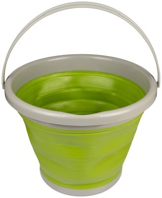 Ведро TRAMP складное силиконовое 10л UTRC-091 Олива