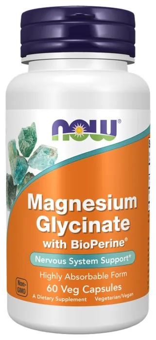 Magnesium Glycinate with BioPerine - 60 vcaps (Пошкоджена банка)