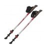 Палки для скандинавской ходьбы Tramp Compact Alu 6061 красные (пара)