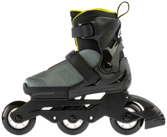 Ролики детские Rollerblade Microblade Free 3WD Anthracite Lime 2023