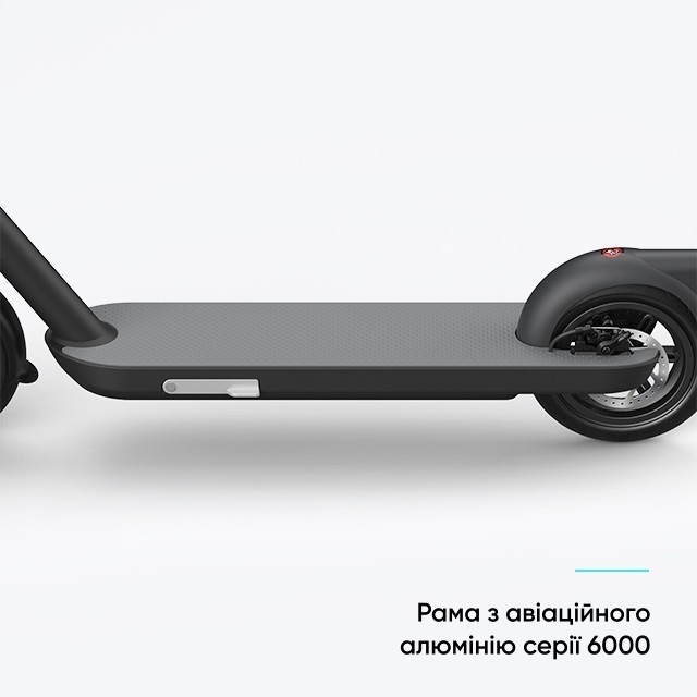 Електросамокат OKAI ES10-NEON Lite Black 9", 300(600)W, 7.8Ah, 30km, 25km\h, 20%, NFC, App,15kg