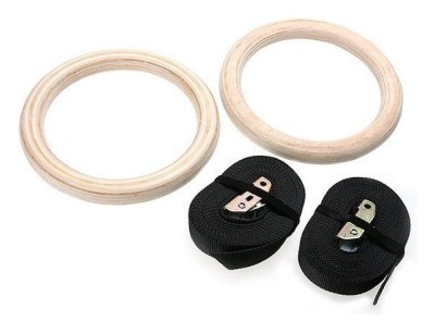 Кільця для кроссфіта EasyFit дерев'яні