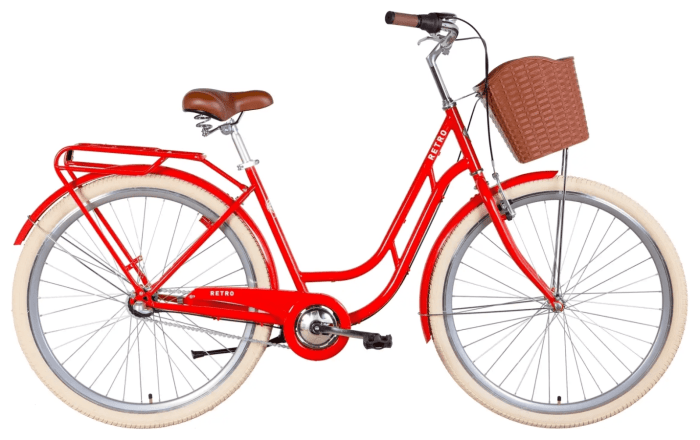 Велосипед 28" Dorozhnik RETRO PH 2022 (оранжевый)