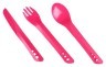 Вилка, ложка, нож Lifeventure Ellipse Cutlery pink Фото - 2