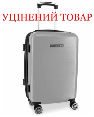 Валіза Swissbrand Cardiff (L) Silver (SWB_LHCAR802L) Discounted