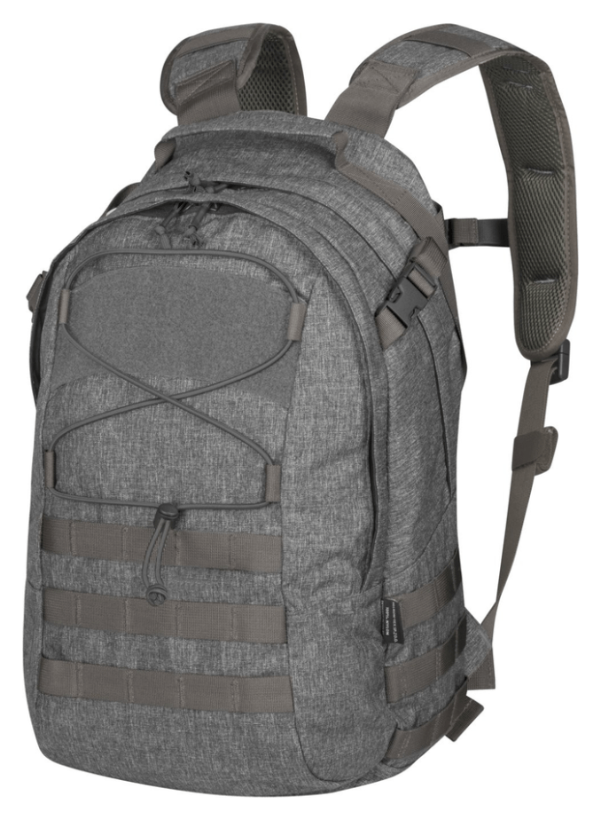 Рюкзак EDC 21л Helikon-Tex Backpack - Nylon Polyester Blend - Melange Grey, укр, укр