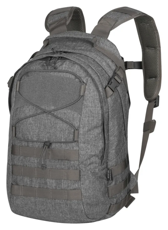 Рюкзак EDC 21л Helikon-Tex Backpack - Nylon Polyester Blend - Melange Black-Grey