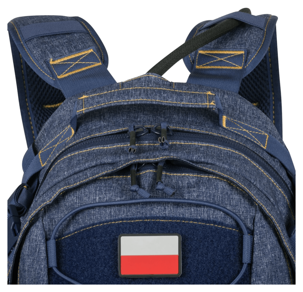 Рюкзак EDC 21л Helikon-Tex Backpack - Nylon Polyester Blend - Melange Grey, укр, укр