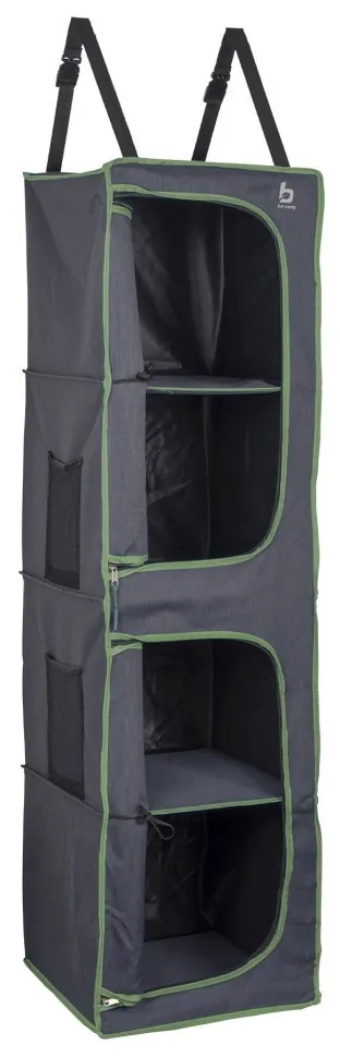 Шафа-органайзер підвісна складана Bo-Camp 4 Compartments 2 Doors Anthracite (1709380) (DSM_DAS303856)