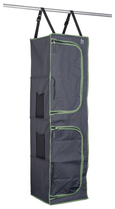 Шафа-органайзер підвісна складана Bo-Camp 4 Compartments 2 Doors Anthracite (1709380)