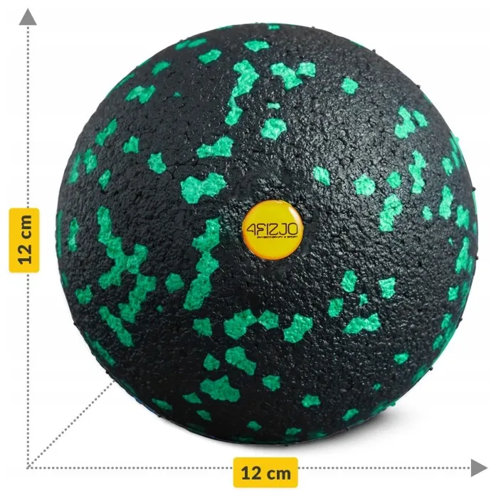 Массажный мяч 4FIZJO EPP Ball 12 Black/Green (P-5907222931264)