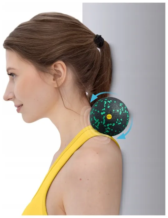 Массажный мяч 4FIZJO EPP Ball 12 Black/Green (P-5907222931264)
