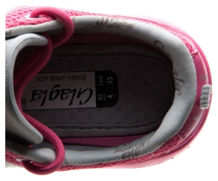 Взуття з дихаючою підошвою Glagla flash metal pink 102012, укр, укр