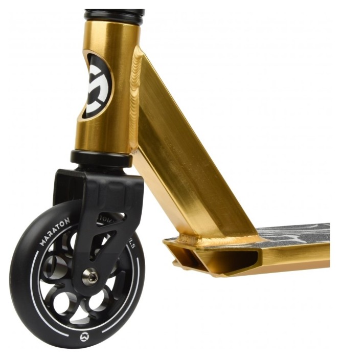 Трюковий самокат Maraton Trigger HIC New золотий, укр, укр