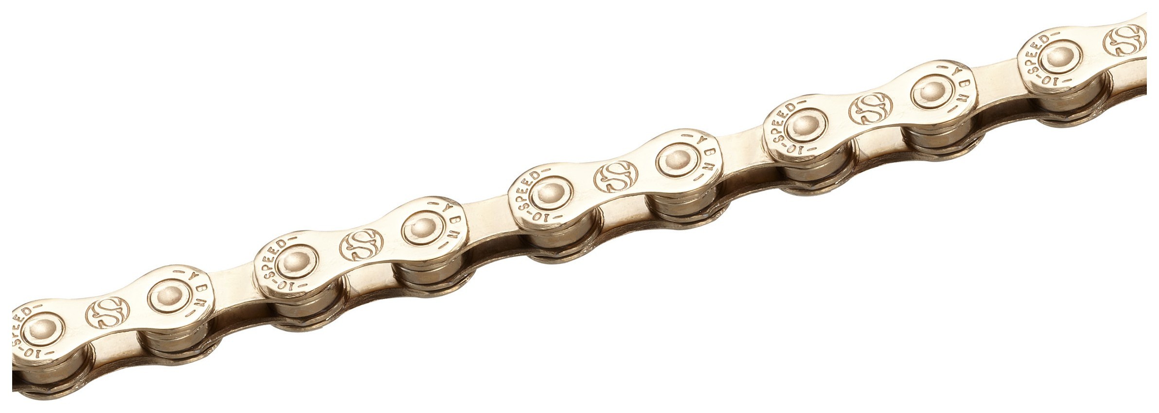 Кирпич для велосипеда Cycledesign TITANIUM ED 10 SP 1/2″*11/128″ 116 зв. Gold (CH0001)