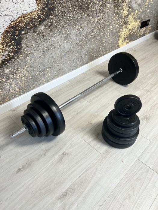 Скамейка для жима Top и штанга 75 кг RN-Sport