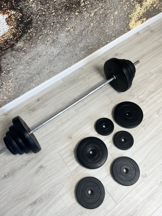 Скамейка для жима Top и штанга 75 кг RN-Sport