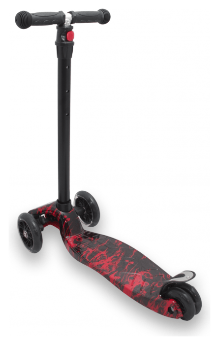 Самокат Maraton Maxi-B Вогонь, укр, укр