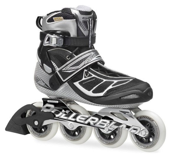 Роликові коньки для дорослих Rollerblade TEMPEST 90 M 40.5 (8US) 260мм Silver/black (07302200 832), укр