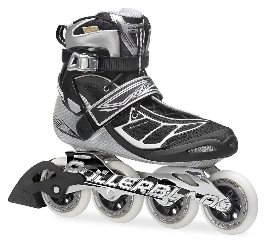 Роликові коньки для дорослих Rollerblade TEMPEST 90 M 40.5 (8US) 260мм Silver/black (07302200 832) (295мм)