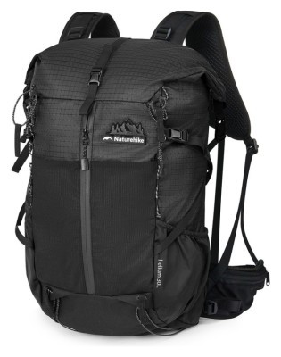 Рюкзак туристичний Naturehike Helium CNK2300016, 30+5 л, чорний
