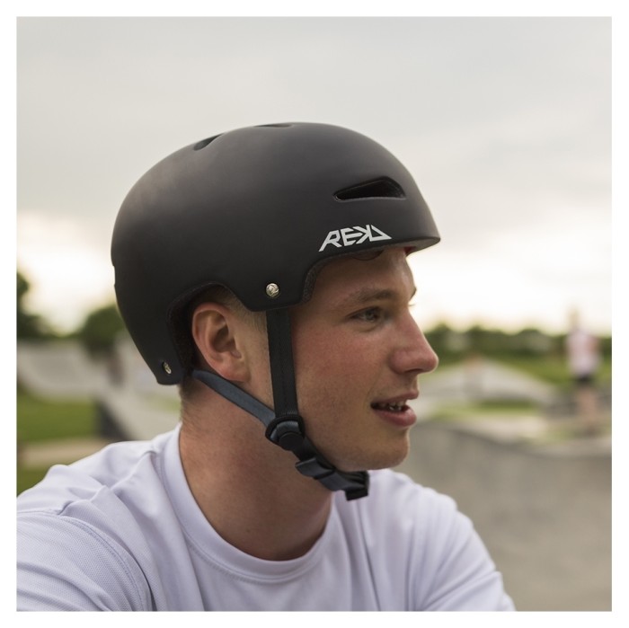 Шолом REKD Ultralite In-Mold Helmet black, укр, укр