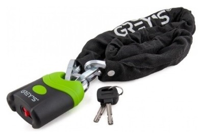 Замок цепь с навесным замком Gray's 8*1000мм