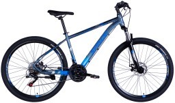 Велосипед AL 27.5" SPACE MERCURY DD FR рама-17" сіро-синій 2025 Велосипед AL 27.5" SPACE MERCURY DD FR рама-17" сіро-синій 2025