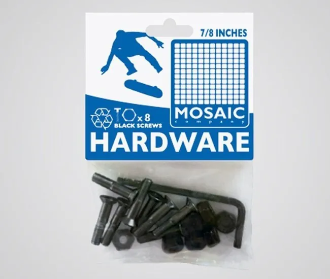 Запчастини Mosaic ( MOBO02-01 ) Mounting Bolts 43319 Allen Black Pack 20 units 2018