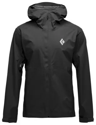 Мужская куртка мембранная Black Diamond M Strataline Stretch Shell, Black, M