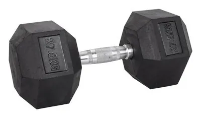 Гантель шестигранный inSPORTline Hexsteel 27,5 кг