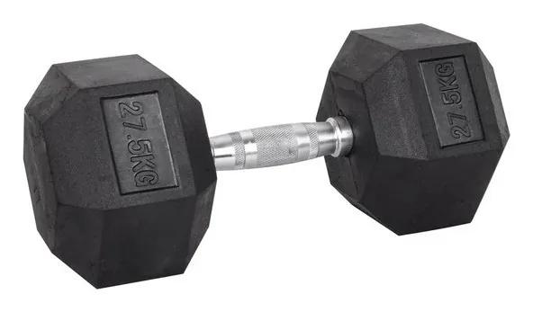 Гантель шестигранный inSPORTline Hexsteel 27,5 кг