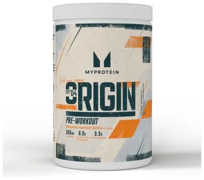 Origin Pre-Workout - 600g Orange &amp; Mango