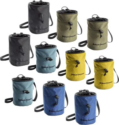 Набор мешочков для магнезии Black Diamond Mojo Chalk Bag 10 Pack, One Size