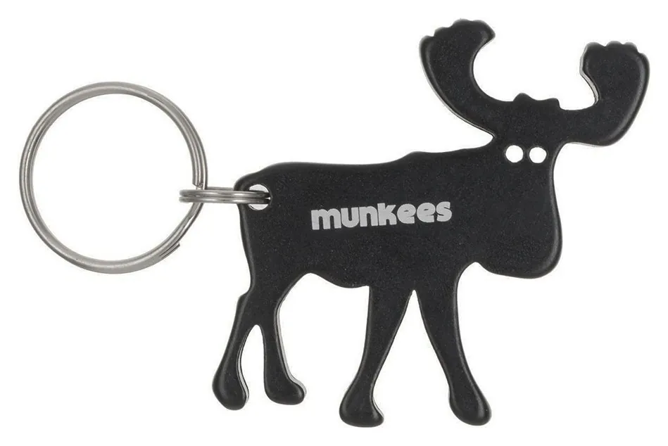 Munkees 3473 брелок-відкривачка Moose black (3473-BK)