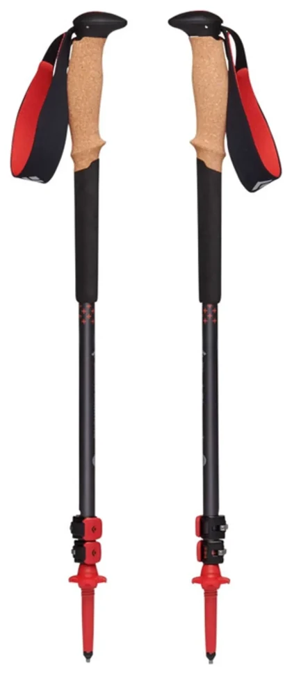 Палиці трекінгові Black Diamond Pursuit Charcoal/Octane, S/M (SHM_BD1100669480S_M1)