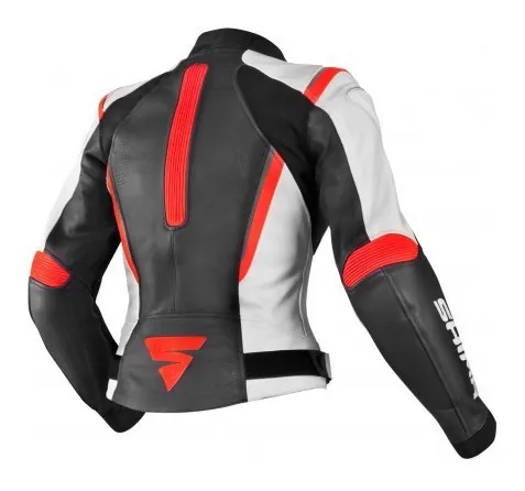 Мотокуртка Shima Miura White Fluor Red L