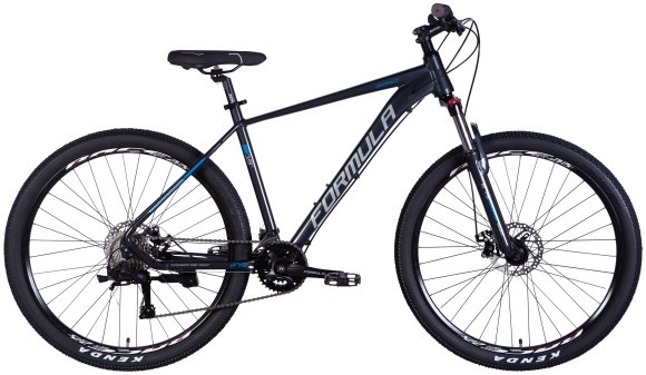 Велосипед AL 27,5" Formula ZEPHYR 3.0 DD CS рама-19" темно-сiрий 2025, укр