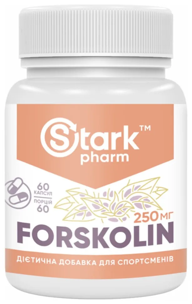 Stark Coleus Forskolin 250mg - 60caps (DSN_100-59-2922974-20)