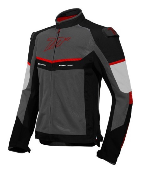 Мотокуртка Seventy JR60 THUNDER Black Red