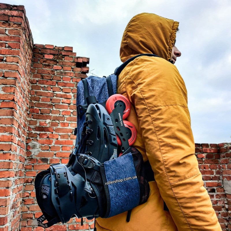 Рюкзак для роликів Flying Eagle Movement Backpack 25 л синій, укр, укр