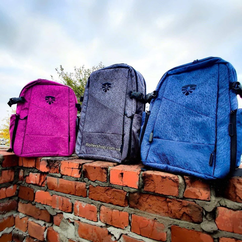 Рюкзак для роликів Flying Eagle Movement Backpack 25 л синій, укр, укр