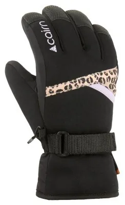 Cairn перчатки лыжные Styl Pure Jr lilac-leopard 10