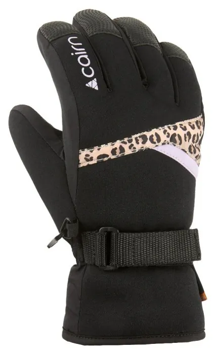 Cairn перчатки лыжные Styl Pure Jr lilac-leopard 10