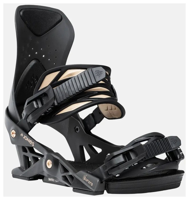 Сноубордні кріплення Jones Aurora, Eclipse Black, M