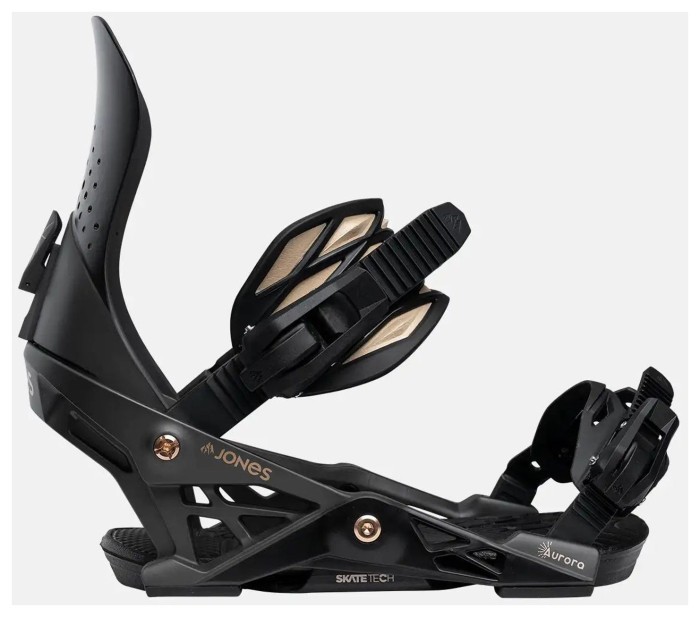 Сноубордні кріплення Jones Aurora, Eclipse Black, M