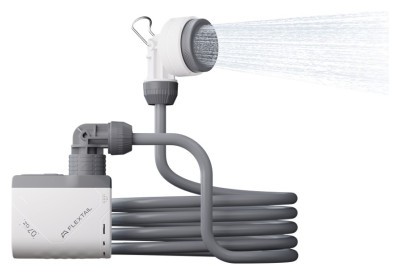 Душ портативний з насосом на акумуляторі Flextail Tiny Shower, білий