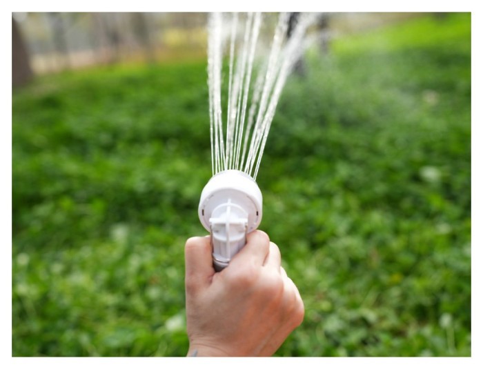 Душ портативний з насосом на акумуляторі Flextail Tiny Shower, білий, укр, укр