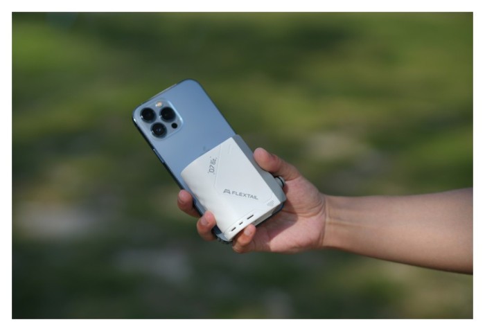 Душ портативний з насосом на акумуляторі Flextail Tiny Shower, білий, укр, укр