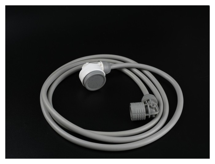 Душ портативний з насосом на акумуляторі Flextail Tiny Shower, білий, укр, укр